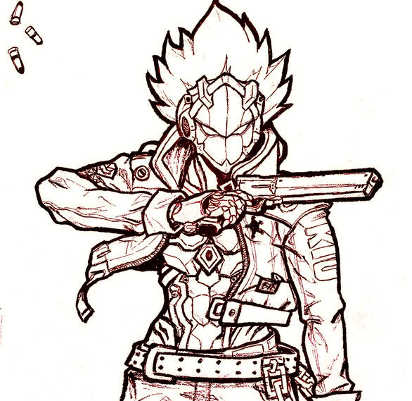Detailed line art